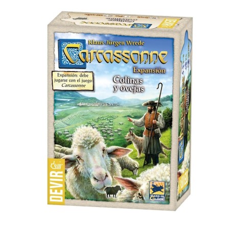 Juego De Mesa Devir Carcassonne Colinas Y Ovejas Edicion 2019