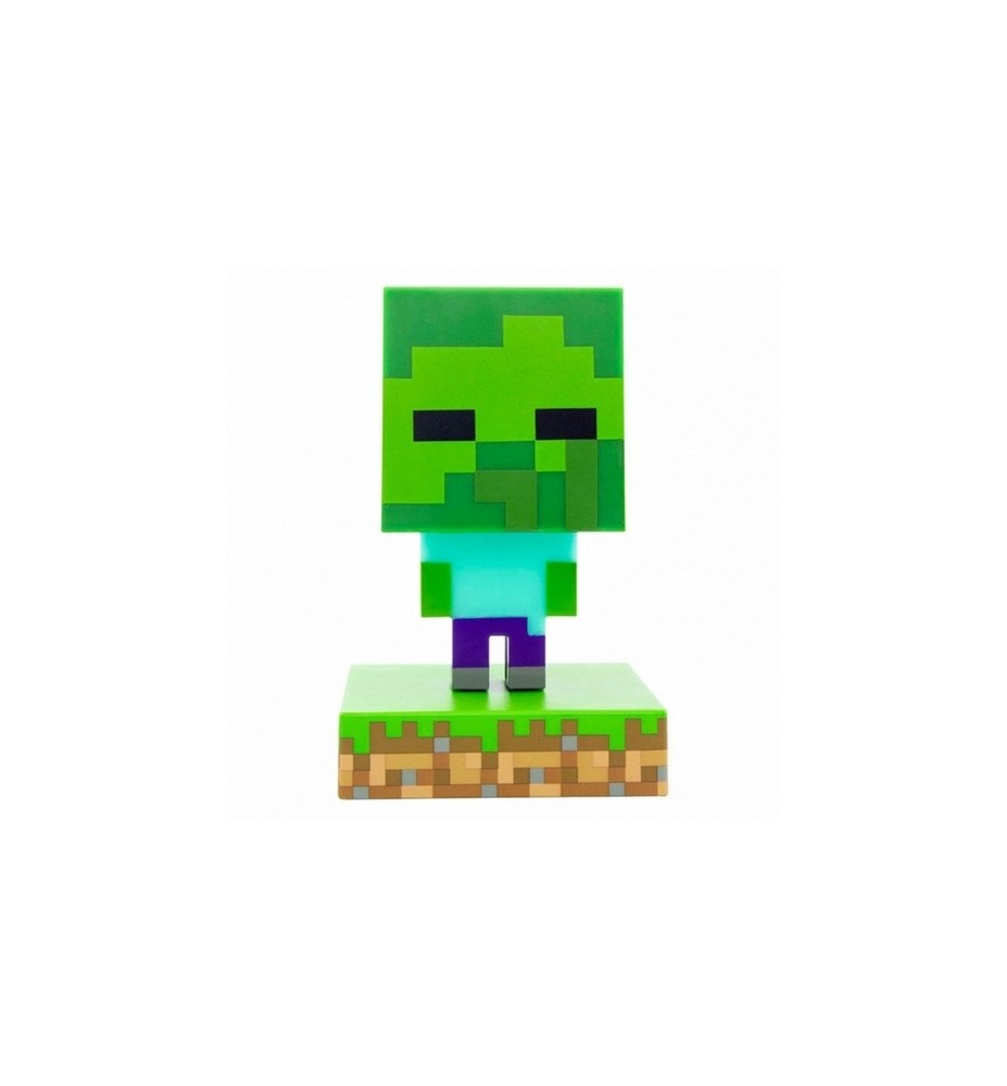 Lámpara Paladone Icon Minecraft Zombie