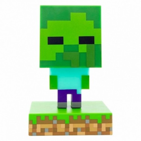 Lámpara Paladone Icon Minecraft Zombie