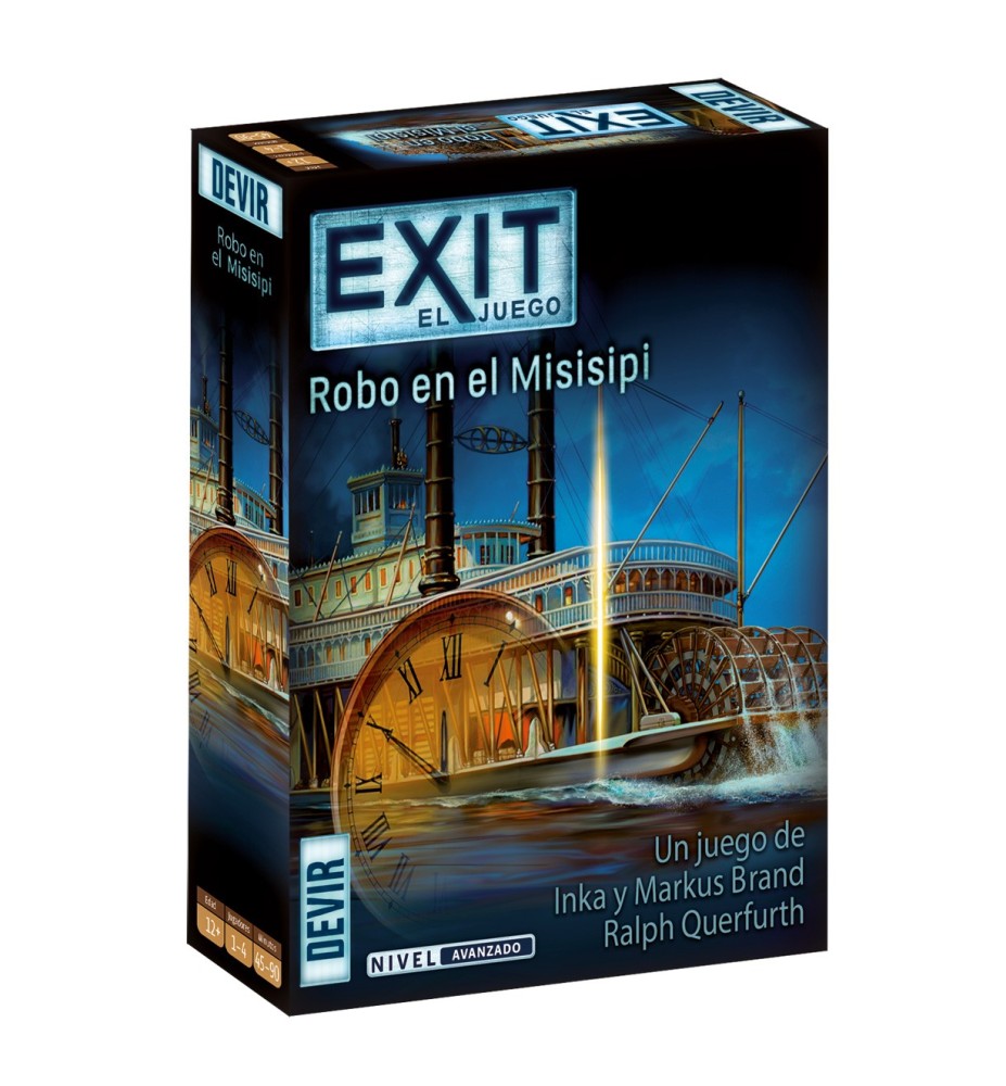 Juego De Mesa Exit 14 Robo En El Mississippi