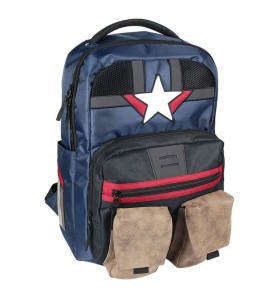 Mochila Casual Cerdá Marvel Capitan America Vengadores Multicolor 48 Cm