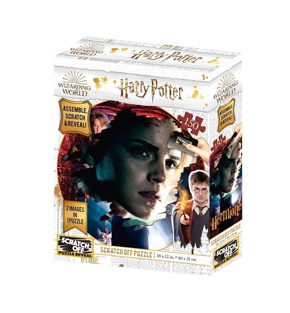 Puzzle Para Rascar Harry Potter Hermione 150 Piezas