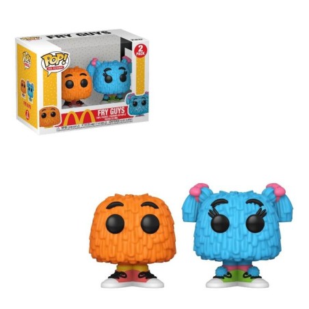 Funko Pop Iconos Mcdonald´s Pack Fry Guy Naranja & Azul 47761