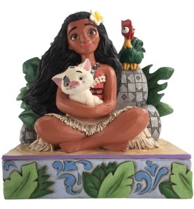 Figura Enesco Disney Vaiana Moana Con Pua Y Hei Hei