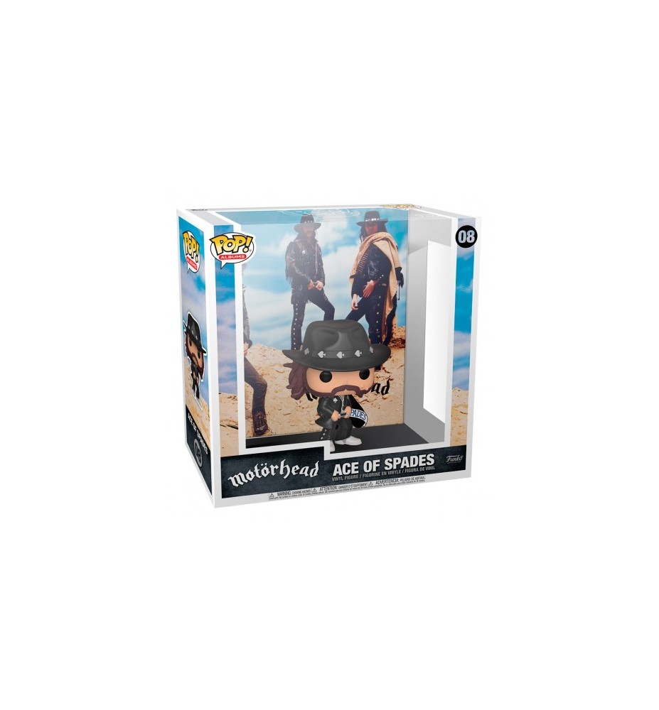 Funko Pop Album Estrellas Del Rock Motorhead Ace Of Spades 53082