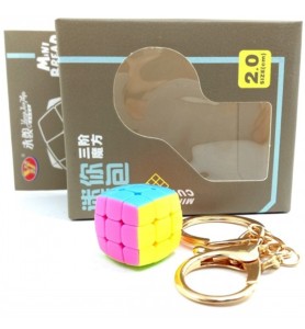 Cubo De Rubik Yj Mini 2cm 3x3 Con Llavero