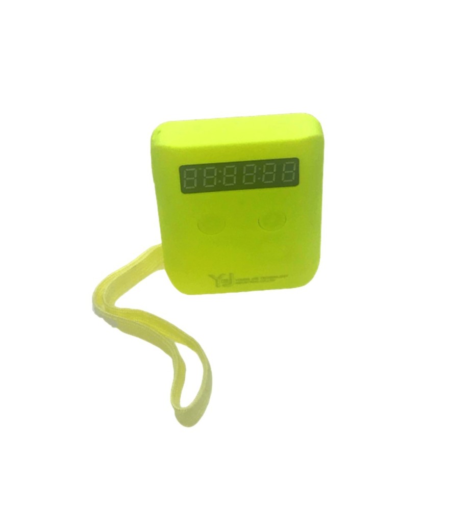 Cronometro Yj Pocket Cube Timer Amarillo