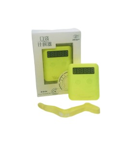 Cronometro Yj Pocket Cube Timer Amarillo