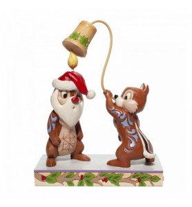 Figura Enesco Disney Chip & Dale Version Navideña