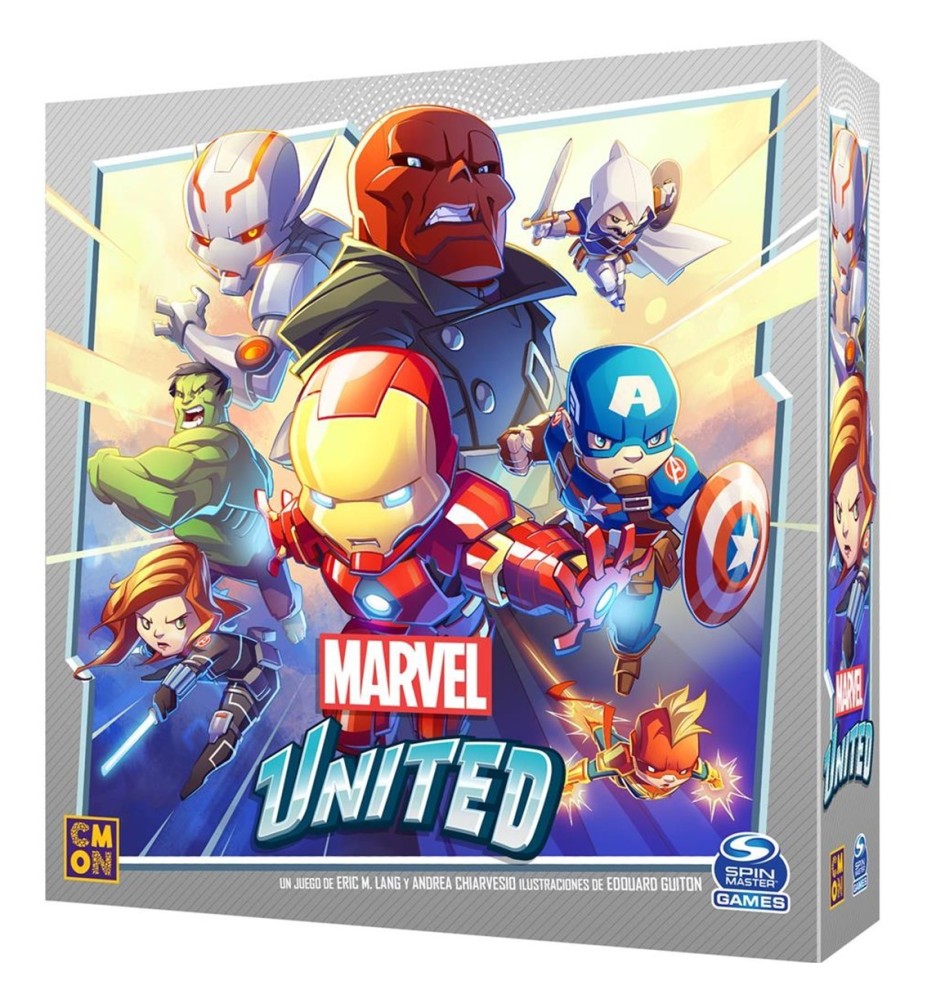 Juego De Mesa Asmodee Marvel United Pegi 14