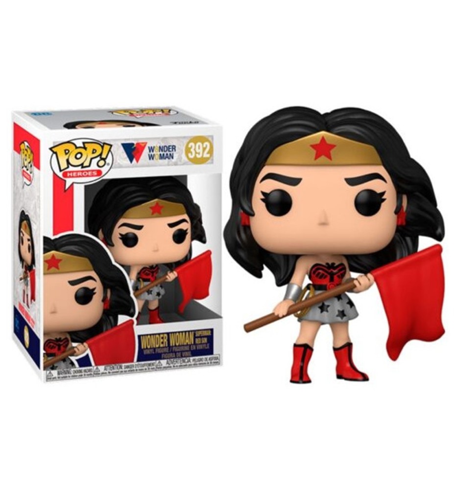 Funko Pop DC Wonder Woman 80th Superman Red Son Wonder Woman 54976