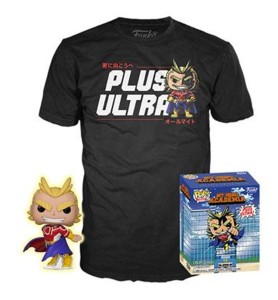 Pop & Tee My Hero Academia All Might Funko + Camiseta Talla M Ut - 56664m