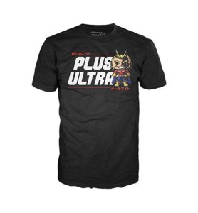 Pop & Tee My Hero Academia All Might Funko + Camiseta Talla M Ut - 56664m