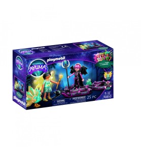 Playmobil Fantasia Crystal Fairy Y Bat Fairy Con Animales Del Alma