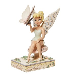 Figura Enesco Disney Peter Pan Campanilla Con Mariposa Navidad