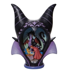 Figura Enesco Disney Diorama La Bella Durmiente Malefica Style