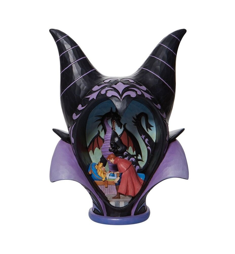 Figura Enesco Disney Diorama La Bella Durmiente Malefica Style