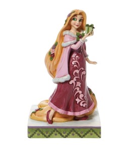 Figura Enesco Disney Enredados Rapunzel Con Regalos