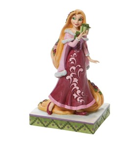 Figura Enesco Disney Enredados Rapunzel Con Regalos