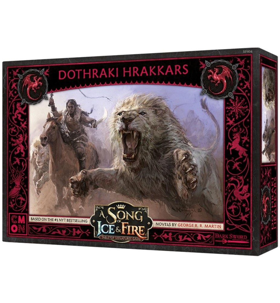 Juego De Mesa Cancion De Hielo Y Fuego: Dothraki Hrakkars Pegi 14