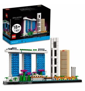 Lego Arquitectura Creativo Singapur Set De Construcción