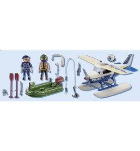 Playmobil Policia Hidroavion: Persecucion De Contrabandista