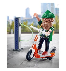 Playmobil Hipster Con E - Scooter