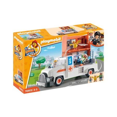 Playmobil Duck On Call Camion Ambulancia