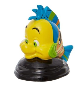 Figura Enesco Disney La Sirenita Flounder Estilo Britto