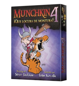 Juego De Mesa Munchkin 4: ¡que Locura De Montura! Pegi 10