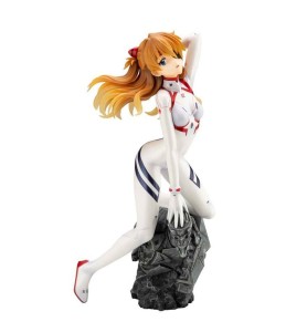 Figura Kotobukiya Evangelion Asuka Shikinami Langley White Plugsuit 23 Cm