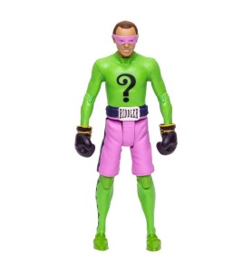 Figura Mcfarlane Toys DC Retro Batman 66 The Riddler Con Guantes De Boxeo