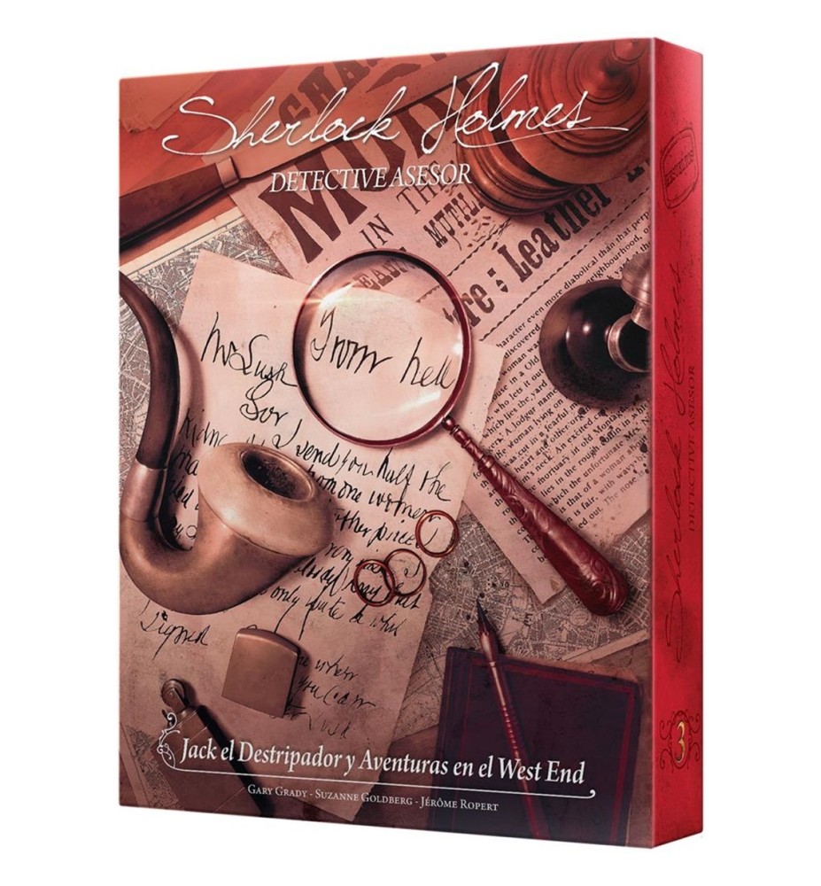 Juego De Mesa Sherlock Holmes: Jack El Destripador Pegi 12