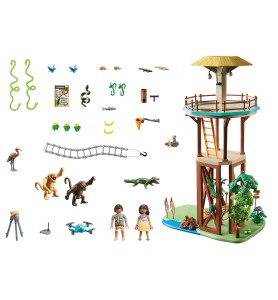 Playmobil Wiltopia Torre De Investigacion Con Brujula