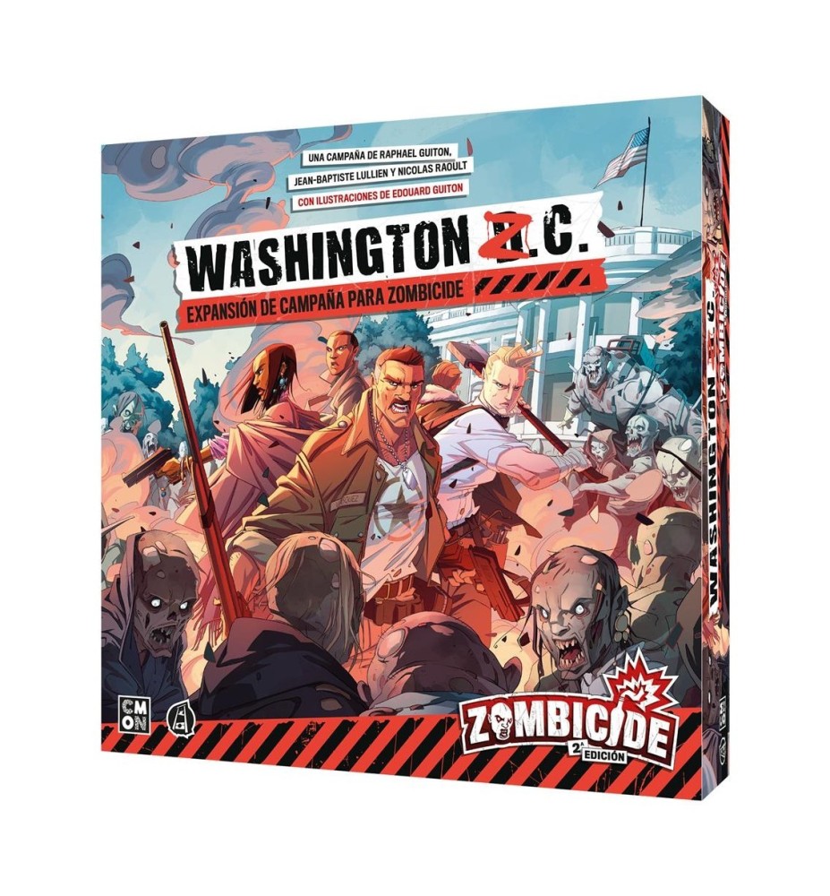 Juego De Mesa Zombicide 2e: Washington Z.c. Pegi 14