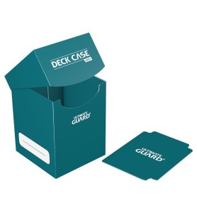 Caja De Cartas Ultimate Guard Deck Case 100+ Tamaño Estándar Gasolina Azul