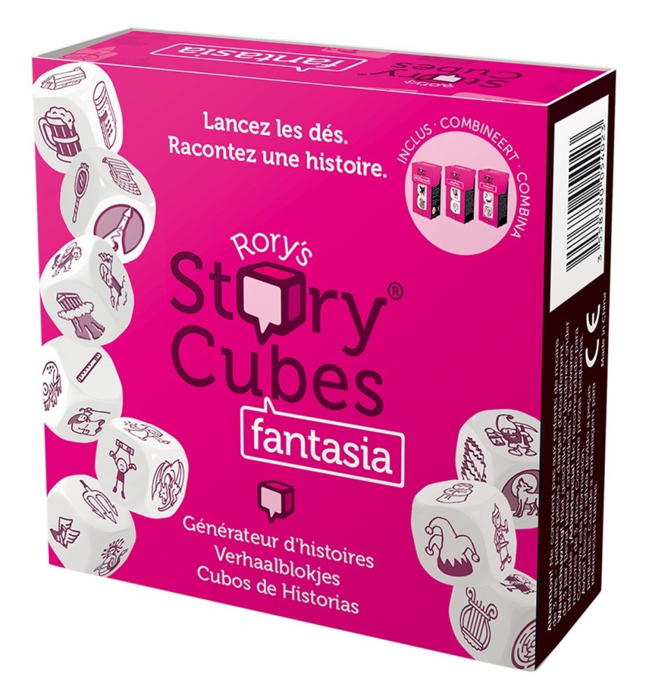 Juego De Mesa Asmodee Story Cubes Fantasia Pegi 8