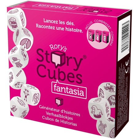 Juego De Mesa Asmodee Story Cubes Fantasia Pegi 8