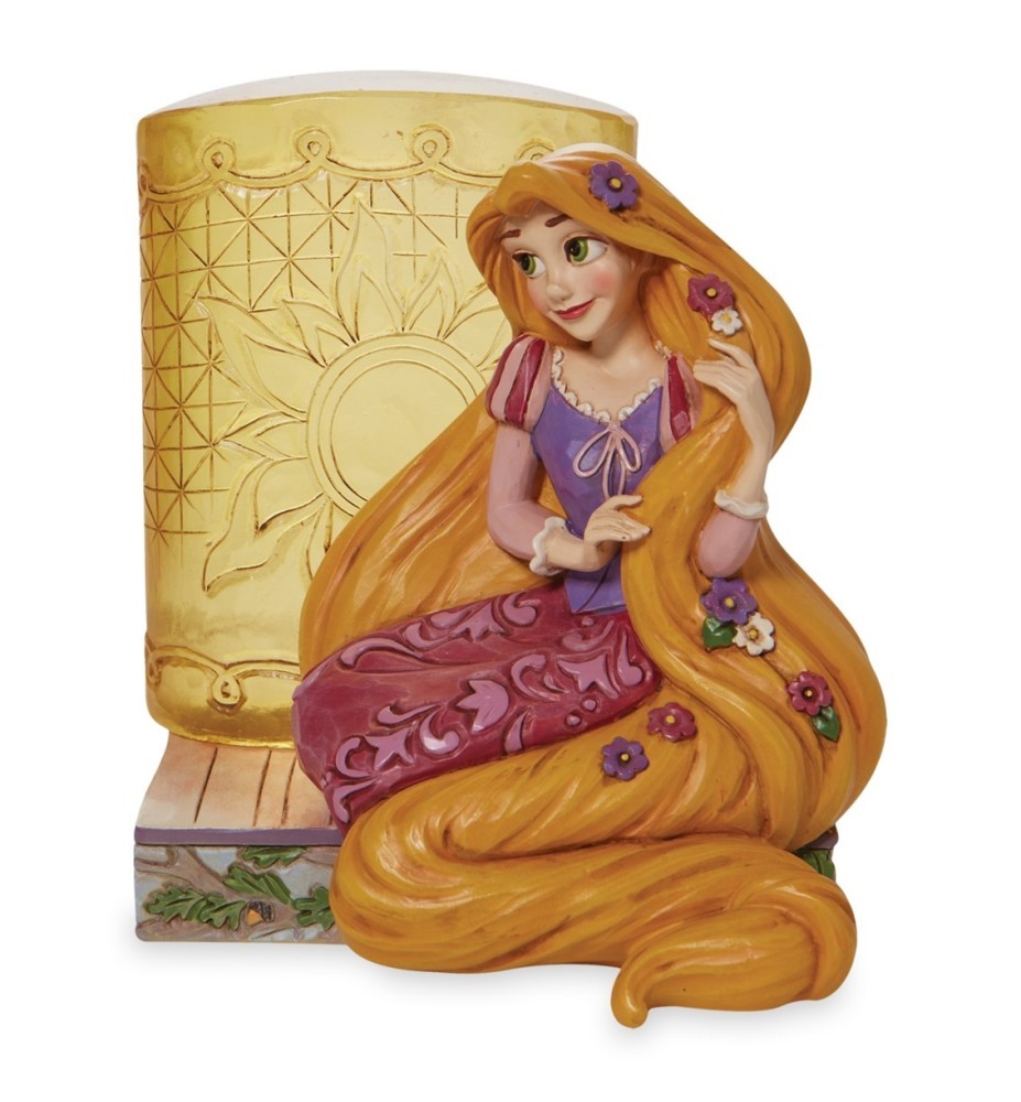 Figura Enesco Disney Enredados Rapunzel Con Linterna