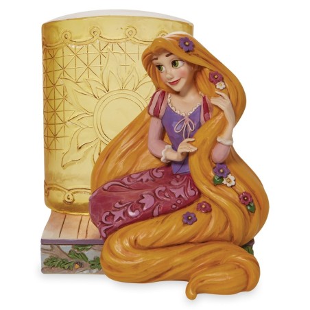 Figura Enesco Disney Enredados Rapunzel Con Linterna