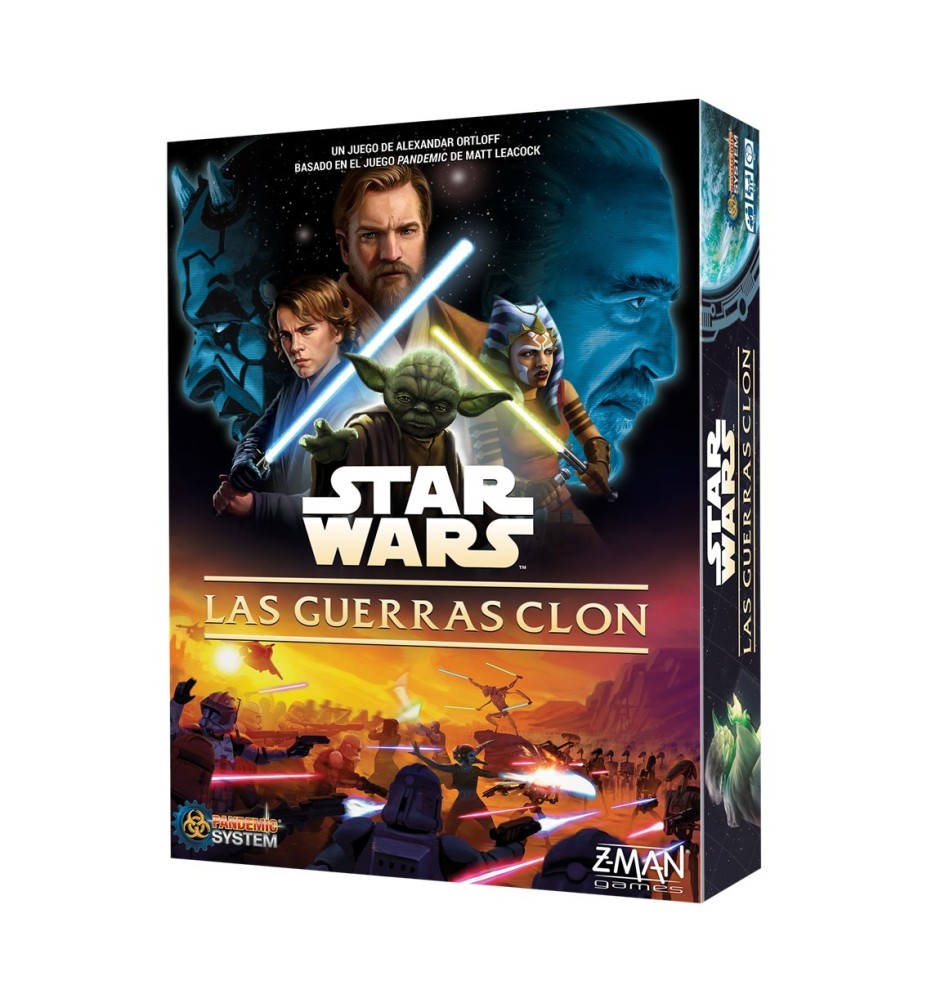 Juego De Mesa Star Wars Las Guerras Clon Pegi 14