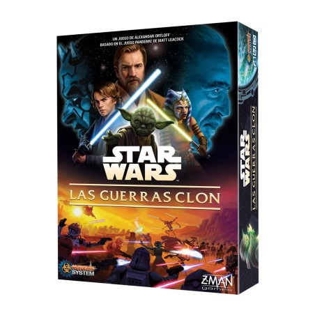 Juego De Mesa Star Wars Las Guerras Clon Pegi 14