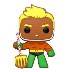 Funko Pop DC Comics Super Heroes Gingerbread Aquaman 64321