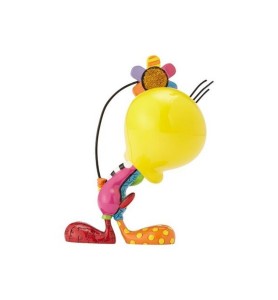 Figura Decorativa Enesco Looney Tunes Piolín Con Flor