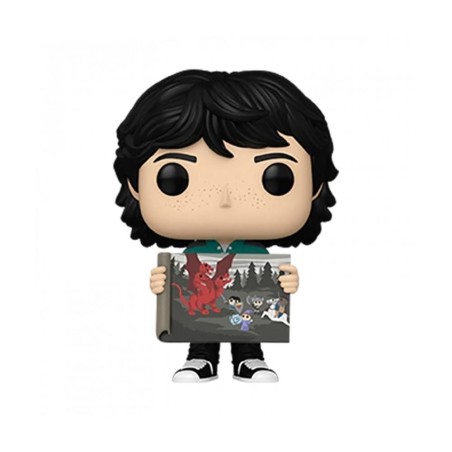 Funko Pop Stranger Things S4 Mike Con Dibujo De Will 80137