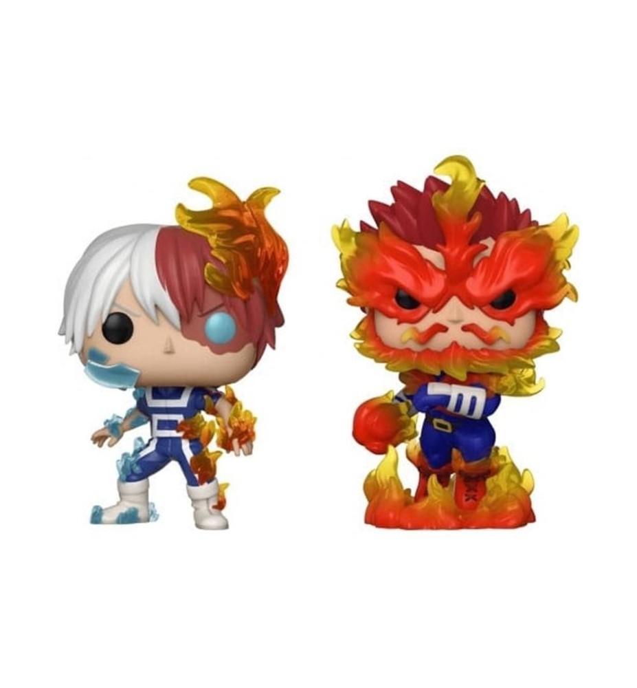 Pack 2 Funkos Funko Pop My Hero Academia Endeavor & Todoroki 64993