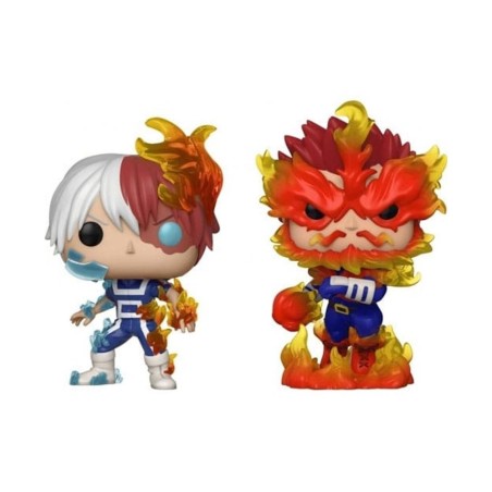 Pack 2 Funkos Funko Pop My Hero Academia Endeavor & Todoroki 64993