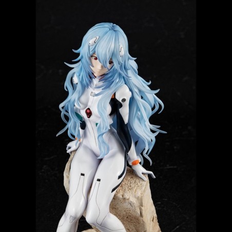 Figura Megahouse Evangelion 3.0 Thrice Upon A Time G.e.m. Precious Rei Ayanami