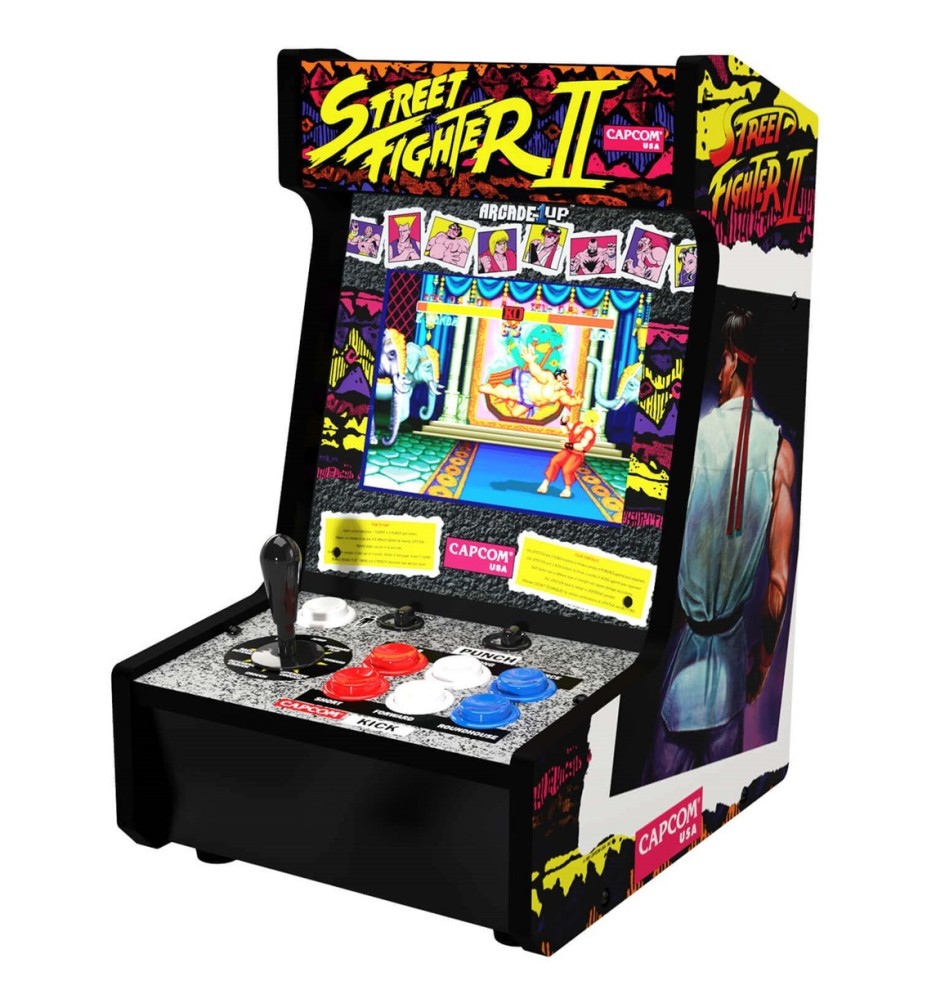 Consola Retro Arcade 1 Up Street Figther Ii