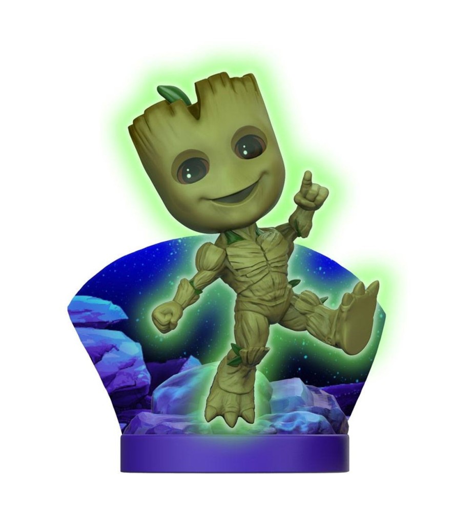 Figura The Loyal Subjects Mini Diorama Superama Groot Glow In The Dark